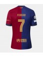 Muži Futbalové oblečenie Barcelona Ferran Torres #7 2024-25 Krátky Rukáv - Domáci